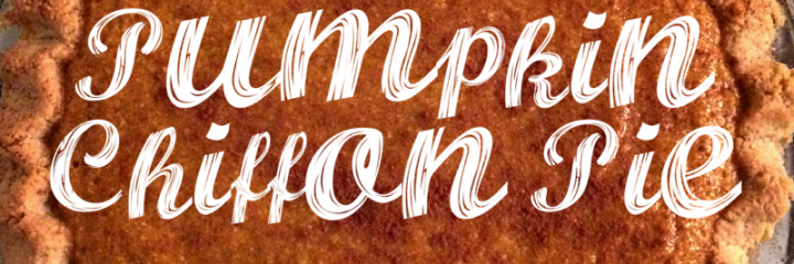 Pumpkin Chiffon Pie